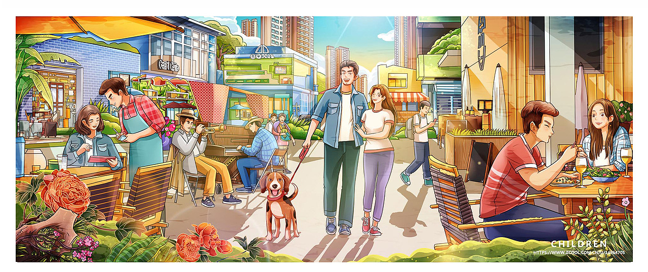 2020商业插画总结（图ZMjM5MTcwODAw） - 商业插画 - 站酷设计师C君_Children原创素材 - 站酷ZCOOL
