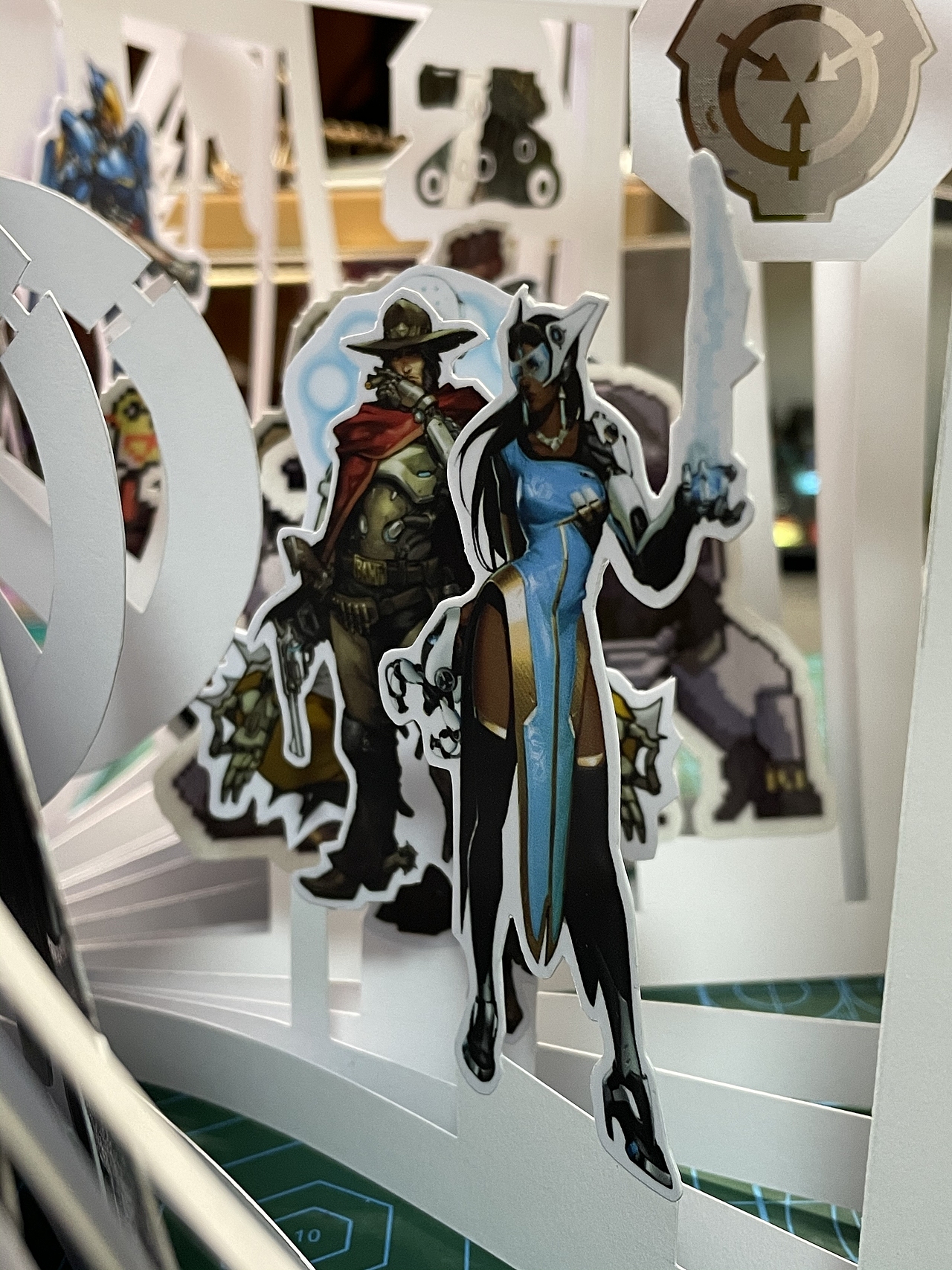 守望先锋立体书