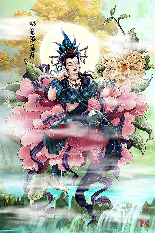 西游记人物谱毗蓝婆菩萨