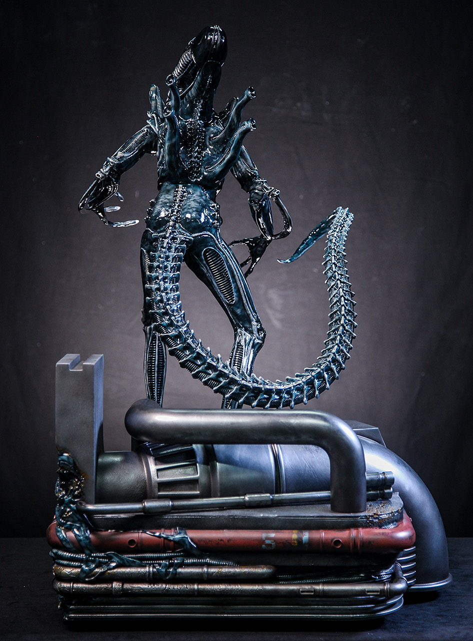 为CoolProps涂装1:3异形战士雕像发布（图ZMTc0MDc0NjMy） - 手办/模玩 - 站酷设计师光澤作用工作室原创素材 - 站酷ZCOOL