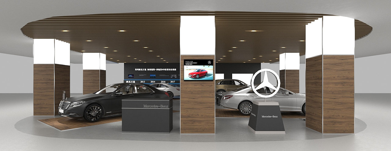 奔驰 郑西 万科城展厅