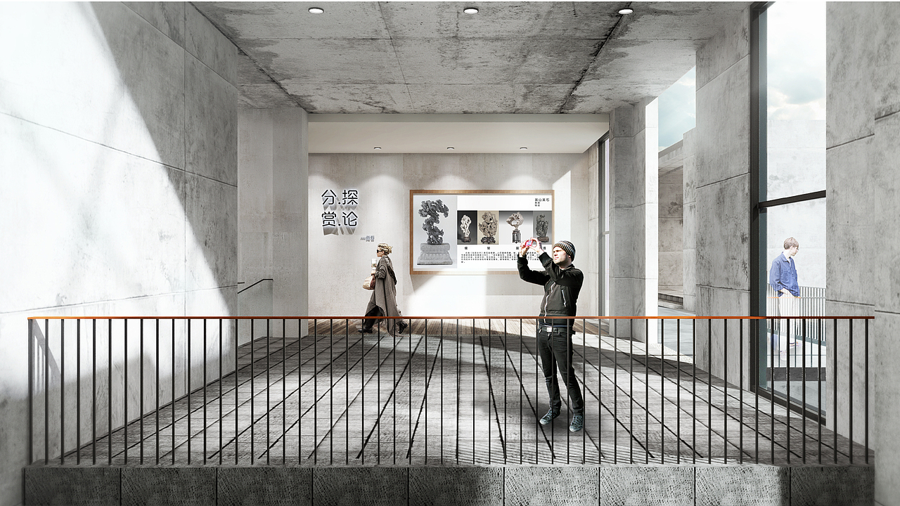 奇石馆展馆设计（图ZMjE2NzU4MzY0） - 建筑设计 - 站酷设计师正Q本人原创素材 - 站酷ZCOOL