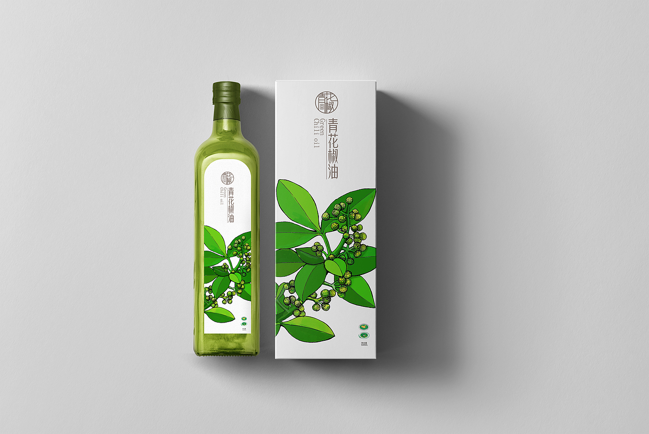 飞机稿-“平昌青花椒“产品包装设计 整体设计方案一