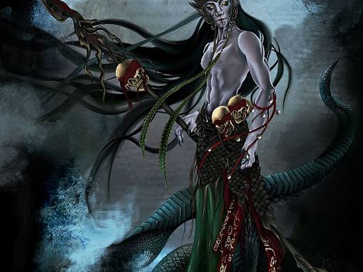 萨满十二仙班——蟒仙