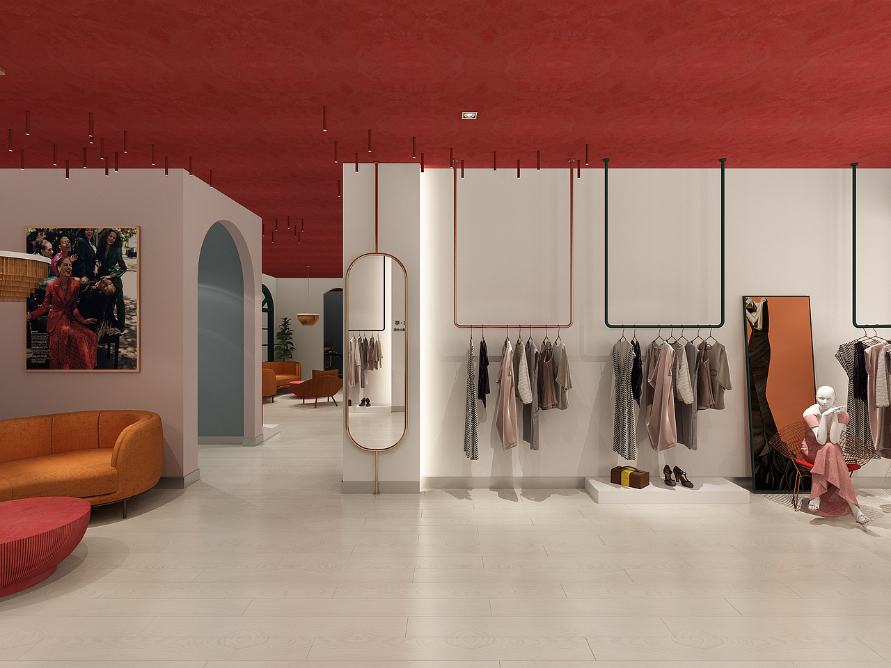 生活服装体验馆