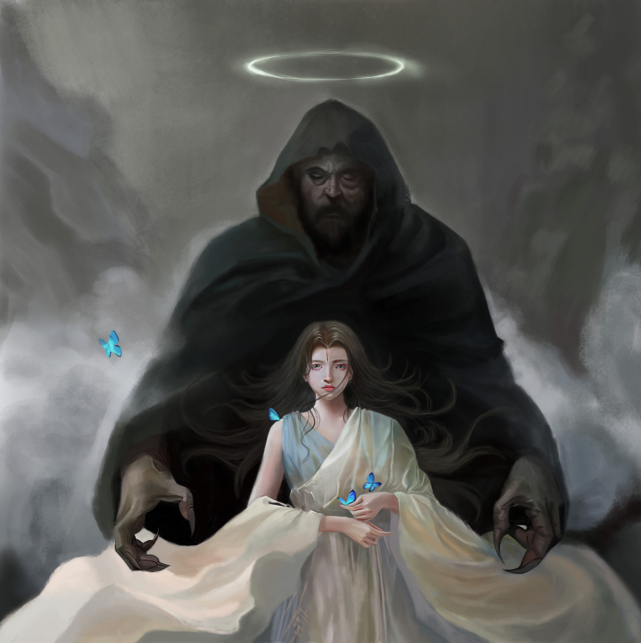 猫叔彼得潘魔幻插画临摹练习