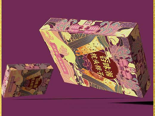 端午|长筒粽子包装设计|插画