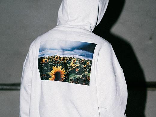 STRETAG500g重女子连帽卫衣男潮ins小香风外套白色宽松