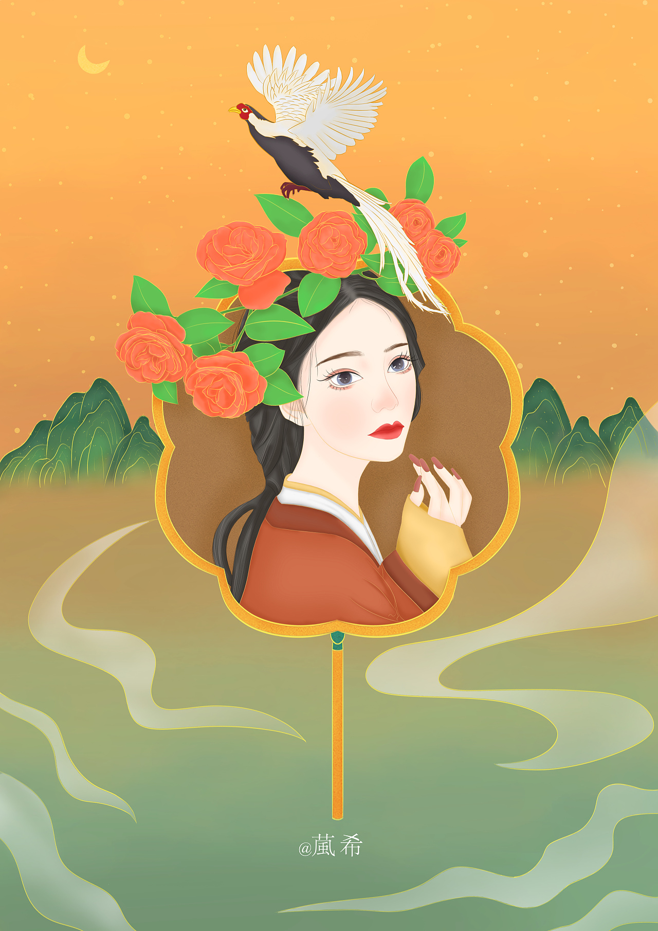 新国风-古风之韵|插画|创作习作|葻希 - 原创作品 - 站酷 (zcool)