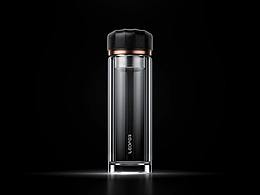 玻璃杯产品动画