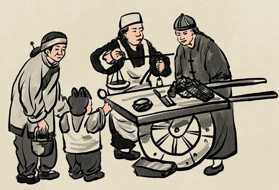 市井|插画|艺术插画|又又也是yoyo_原创作品-站酷zcool