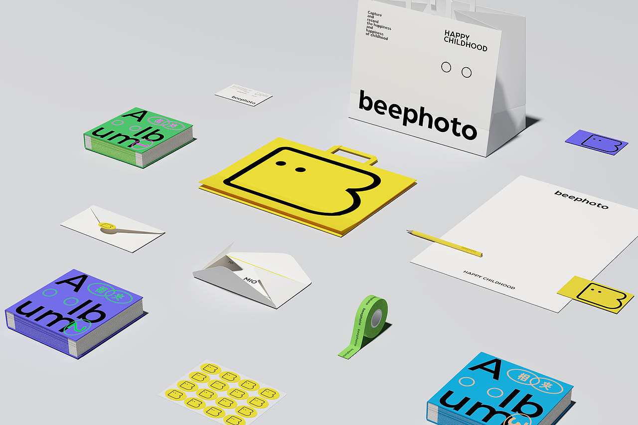 beephoto儿童摄影品牌视觉（图ZMjg4ODg0OTUy） - 品牌 - 站酷设计师YANDESIGN颜娜原创素材 - 站酷ZCOOL