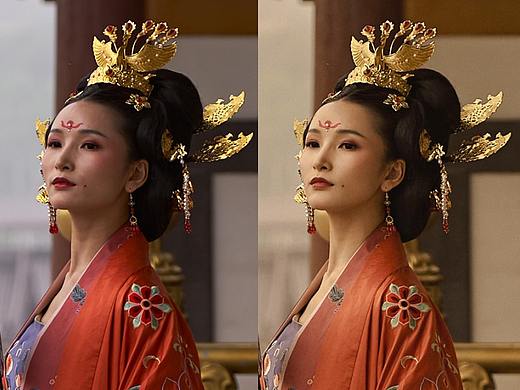 古风人像后期调色