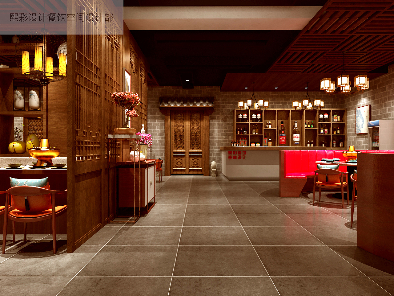 特色火锅店设计公司|成都火锅店装饰设计