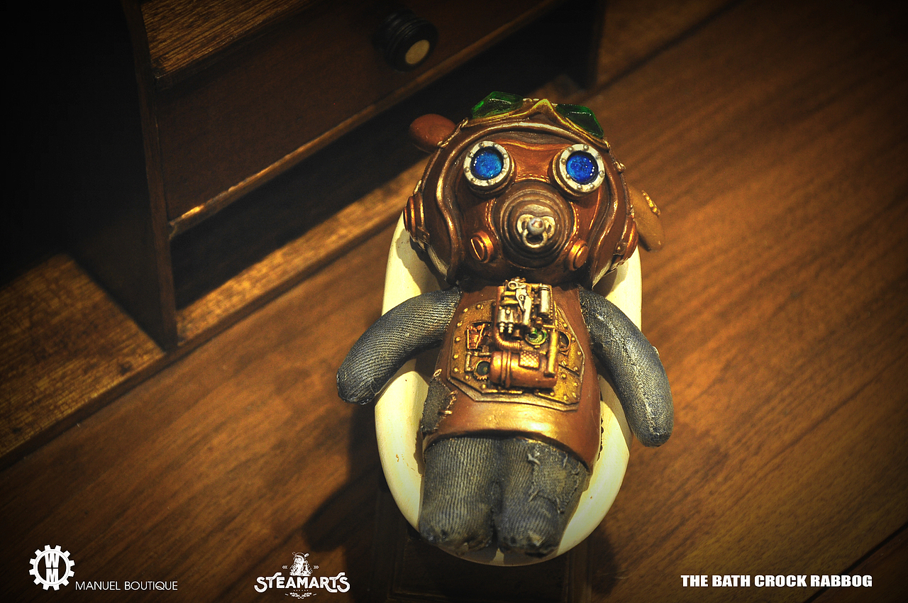 蒸汽工厂新品浴缸兔宝宝-原色