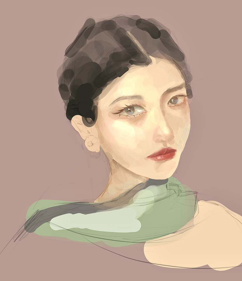 厚涂（圖ZMzYxMzAyNzMy） - 創(chuàng)作習(xí)作 - 站酷設(shè)計師萬山無阻Q原創(chuàng)素材 - 站酷ZCOOL