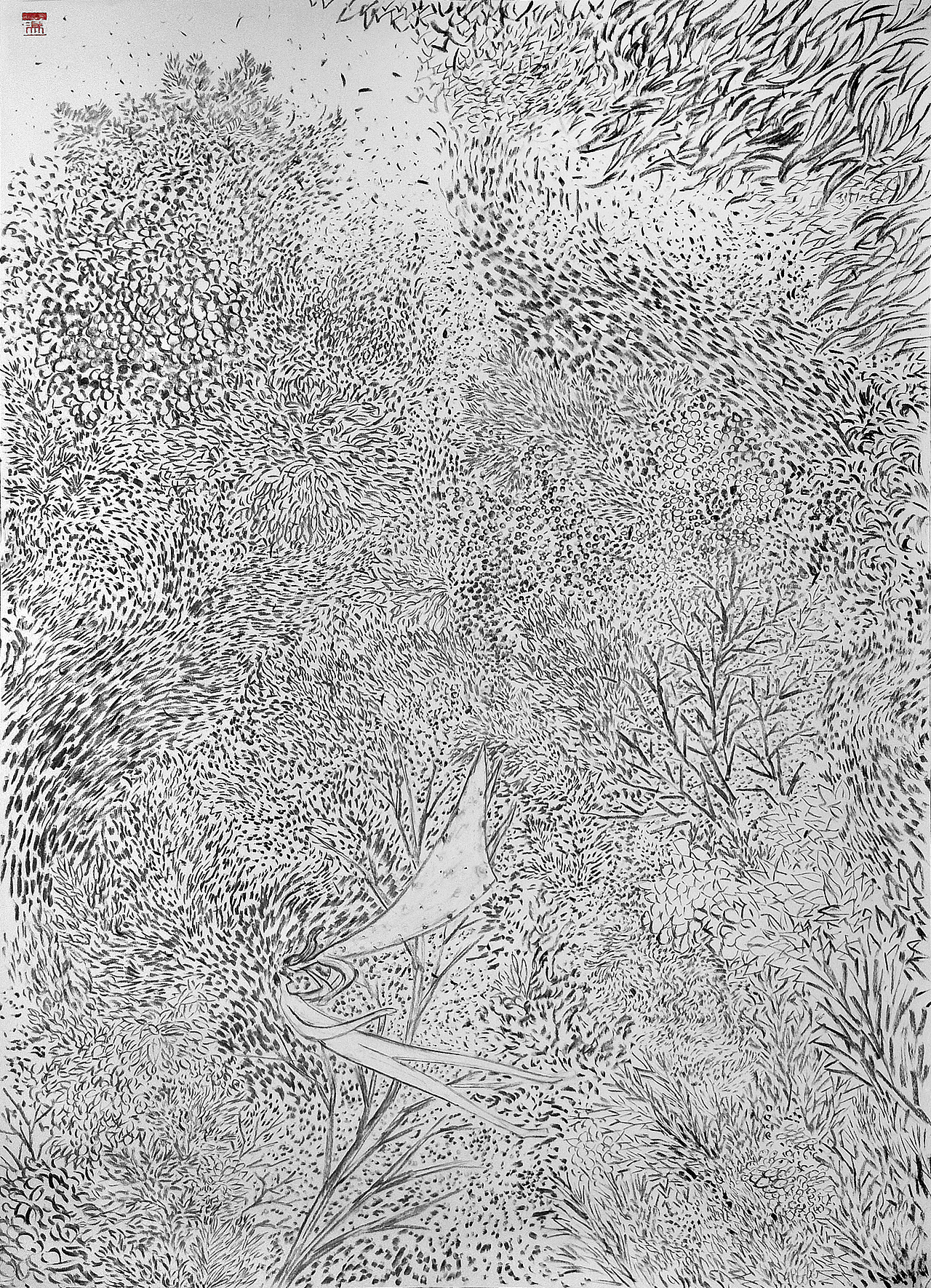 《南方·潮水集》 素描系列作品节选(图ZMTYyMzExOTI=) - 绘画 - 站酷设计师冯渡原创素材 - 站酷ZCOOL