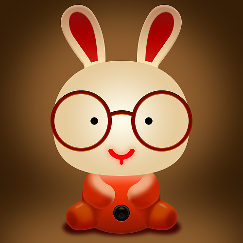 萌萌兔子台灯(临摹)（图ZMjg4OTMxNTY=） - 图标 - 站酷设计师Echo皓原创素材 - 站酷ZCOOL