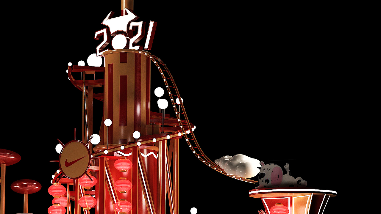 某商场美陈（图ZMjMwOTE3OTcy） - 场景 - 站酷设计师美陈Hello世界原创素材 - 站酷ZCOOL