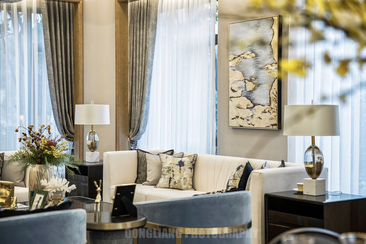 「空间摄影」杭州荣安·柳岸闻莺别墅样板间拍摄