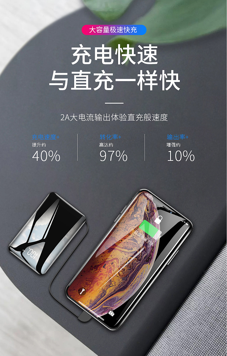 渲染移动电源详情