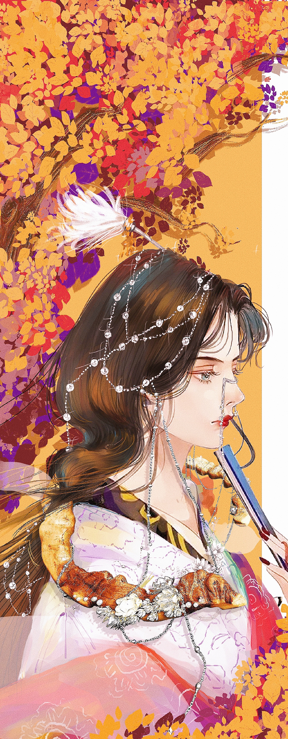 毕业首饰设计 展板 周边系列人物形象