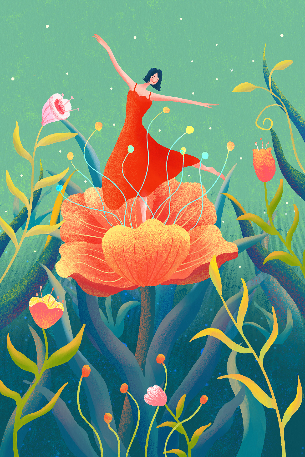 插画习作（图ZMjczOTA2NjY0） - 创作习作 - 站酷设计师画画的洛洛L原创素材 - 站酷ZCOOL