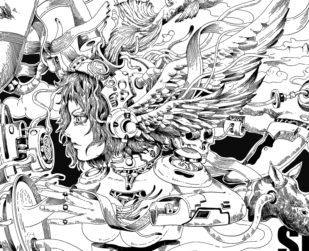 《未来幻想》（图ZMjA0MTY2MDY0） - 创作习作 - 站酷设计师RICK迁原创素材 - 站酷ZCOOL