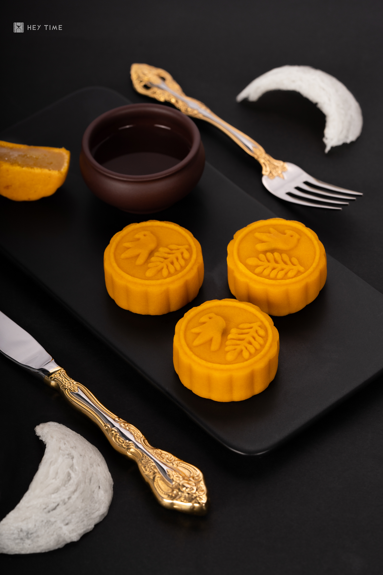 香港华班月饼美食摄影