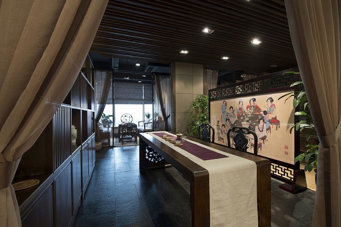 静茶坊——西安茶楼设计公司（图ZMTU5MjgyMzc2） - 家装设计 - 站酷设计师西安茶楼设计公司原创素材 - 站酷ZCOOL