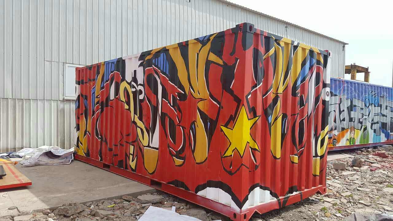 精美涂鸦——集装箱涂鸦