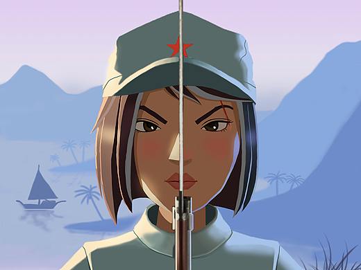 3D动画《红色娘子军》设定