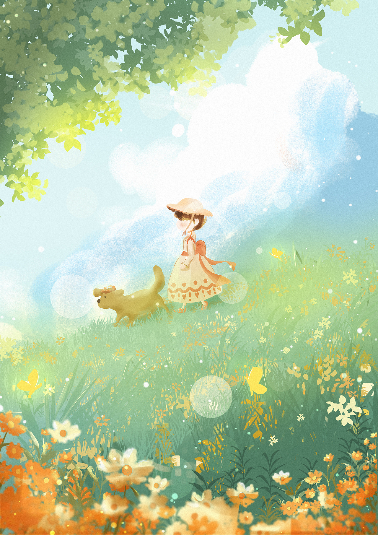 与黄小狗的四季