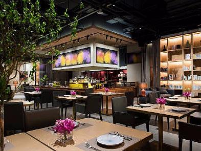新派花园餐厅-成都花园餐厅装修|成都花园餐厅设计公司
