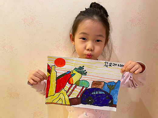 小小艺术家花花