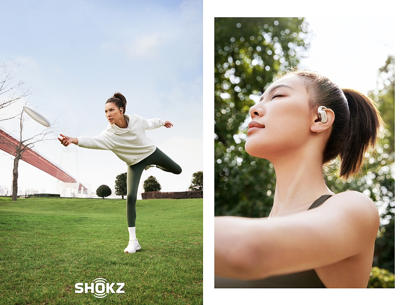 蓝牙耳机拍摄｜Shokz韶音舒适圈OpenFit系列！（图ZMzQ0NzY3MDQw） - 产品摄影 - 站酷设计师千行视觉Thousand原创素材 - 站酷ZCOOL