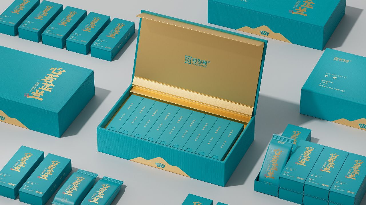 良晨品牌原创出品茶叶礼盒设计案例🔥