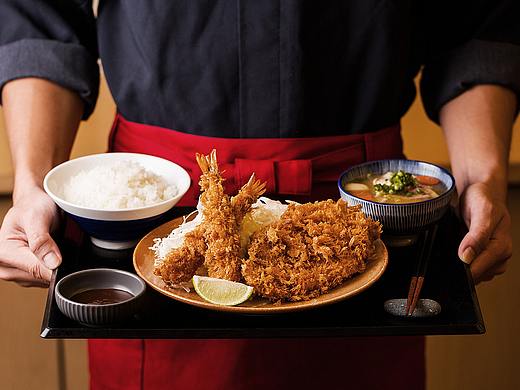 Golden Fries炸猪排摄影案例。