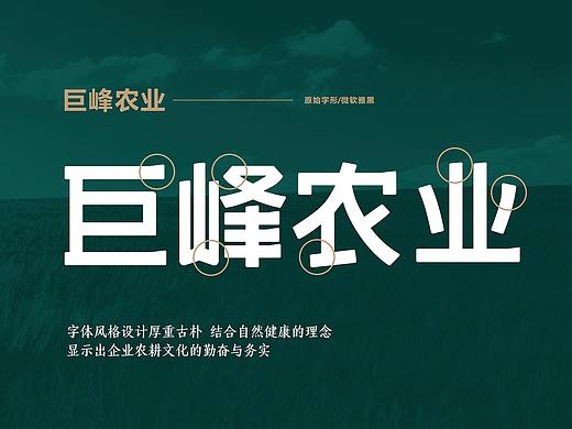 巨峰农业丨LOGO设计方案