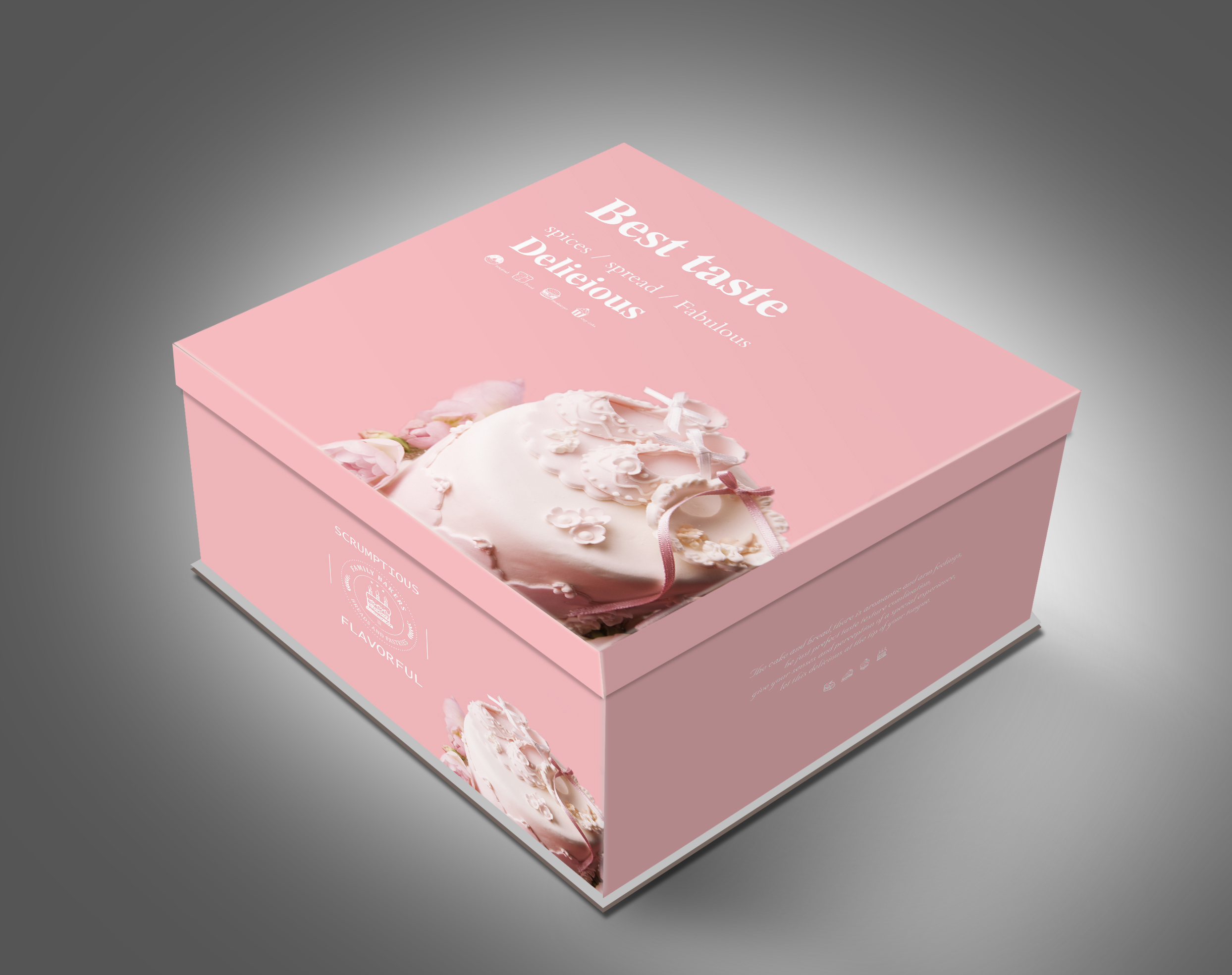 蛋糕包装盒设计|平面|包装|迷糊豆丁 - 原创作品 - 站酷 (ZCOOL)