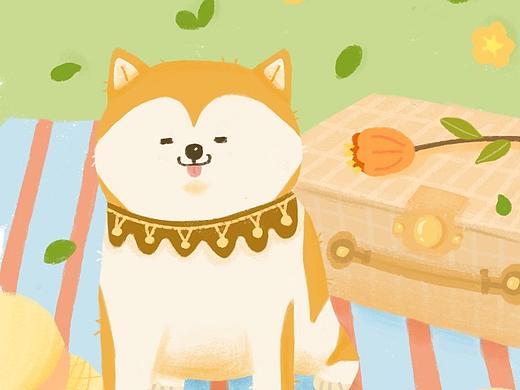 柴犬松松的乐园（个人主页-ZNTg4MjgxMjg=） - 创作习作 - 站酷设计师灯灯灯灯灯deng原创素材 - 站酷ZCOOL