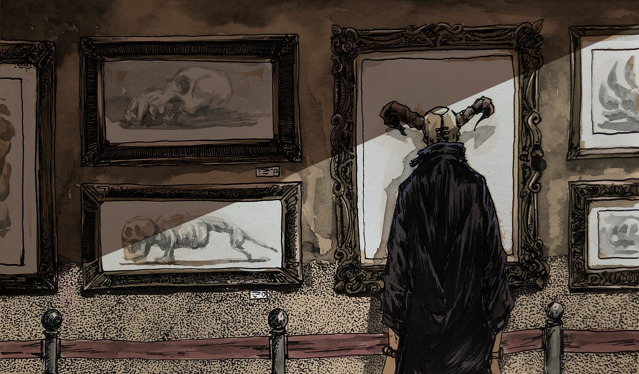 樊笼 孤独患者（图ZMTE4Njg1Mjcy） - 艺术插画 - 站酷设计师肖大猫NL原创素材 - 站酷ZCOOL