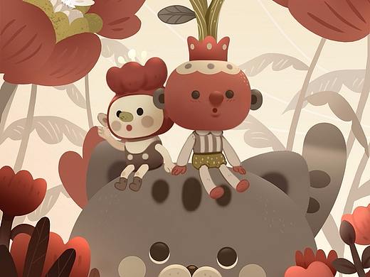 等待-忧郁的花儿 Moil's handmade