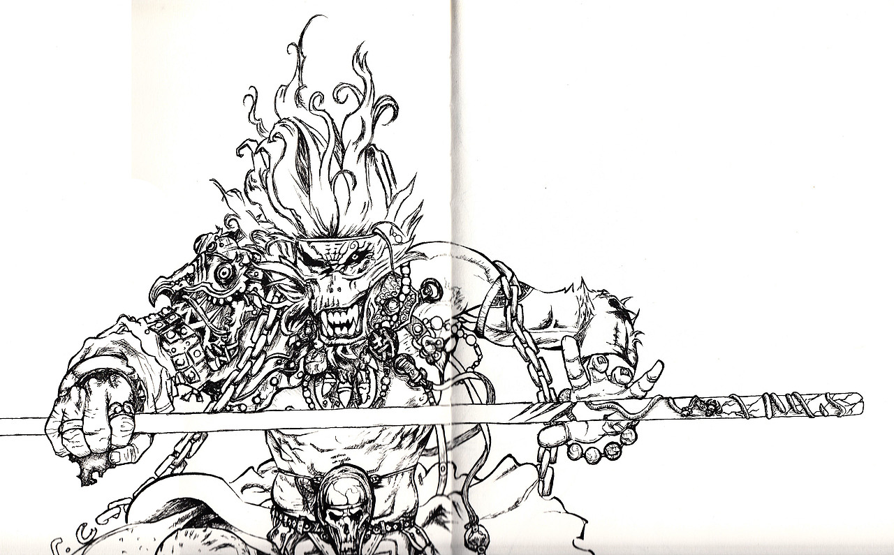 寺田克也 大猿王