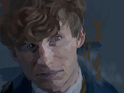 ipad绘画纽特斯卡曼德。