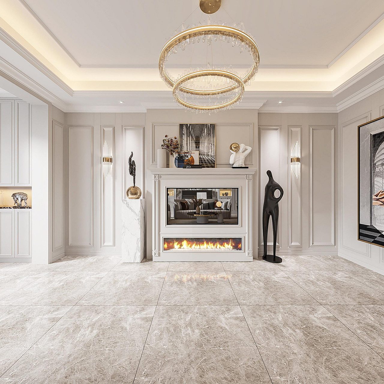 美式风格大气豪迈,拥有一种粗犷的美丽