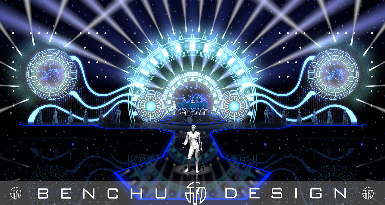 音乐节（图ZNzU3Nzc2NzY=） - 舞台美术 - 站酷设计师Handsome舞美诗原创素材 - 站酷ZCOOL