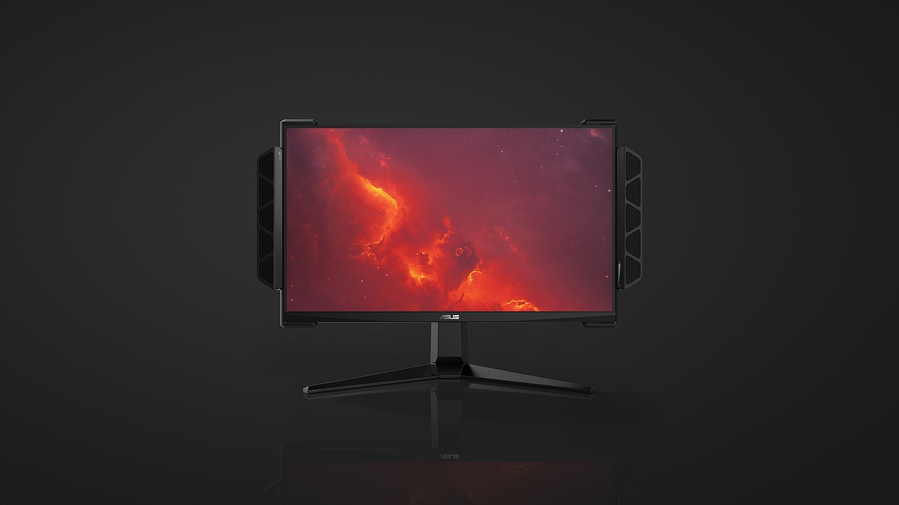 显示器音响华硕显示器周边