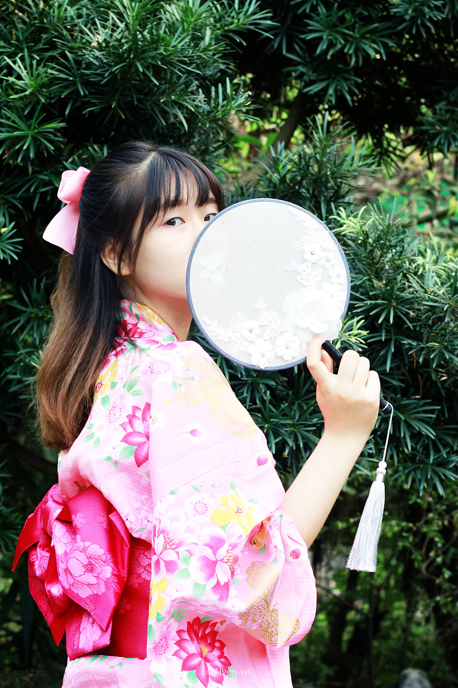 穿和服的少女摄影人像拍摄甜美写真集周末深圳约拍