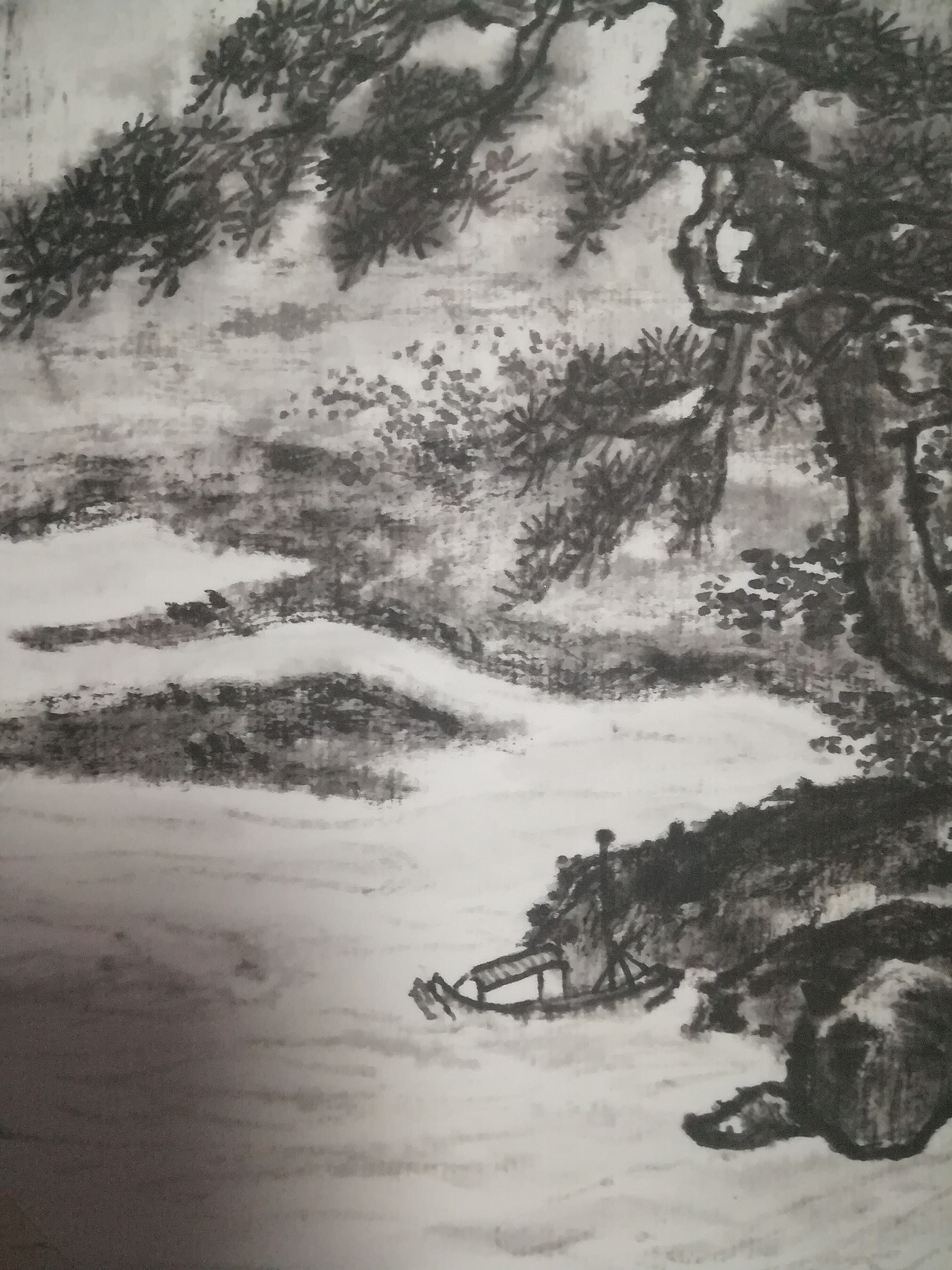 陈推官幽居十咏·雨后观瀑 宋代：王炎 银汉倒倾波浪（图ZMTk0NTY1Nzg0） - 绘画 - 站酷设计师憂郁藍色原创素材 - 站酷ZCOOL